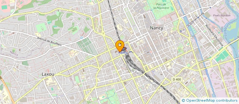 localisation de l'entreprise MONSIEUR JEAN MARC FRUSTIN  NANCY