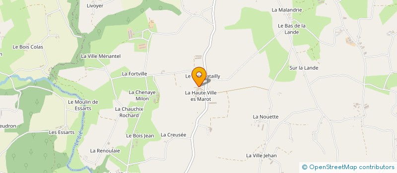 localisation de l'entreprise MONSIEUR JEAN-MARC GAIGNOUX  LE MENE