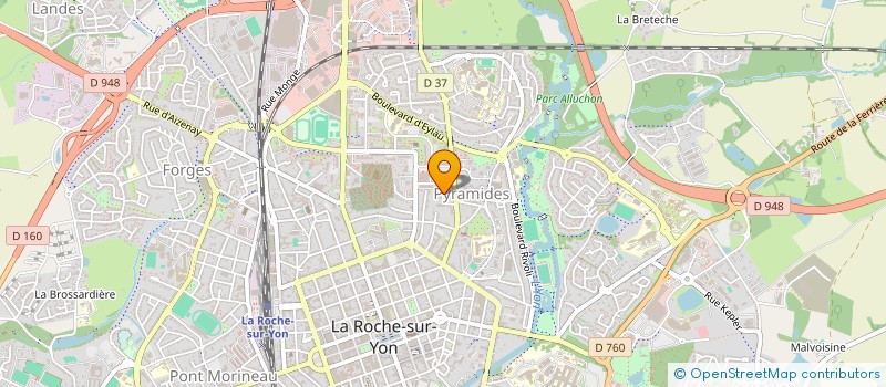 localisation de l'entreprise MONSIEUR JEAN-MARC GAILLARD à LA ROCHE-SUR-YON