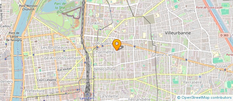 localisation de l'entreprise MONSIEUR JEAN MARC GALLEY  VILLEURBANNE