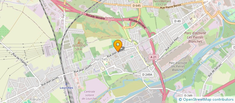 localisation de l'entreprise MONSIEUR JEAN-MARC GANACHE  LOURCHES