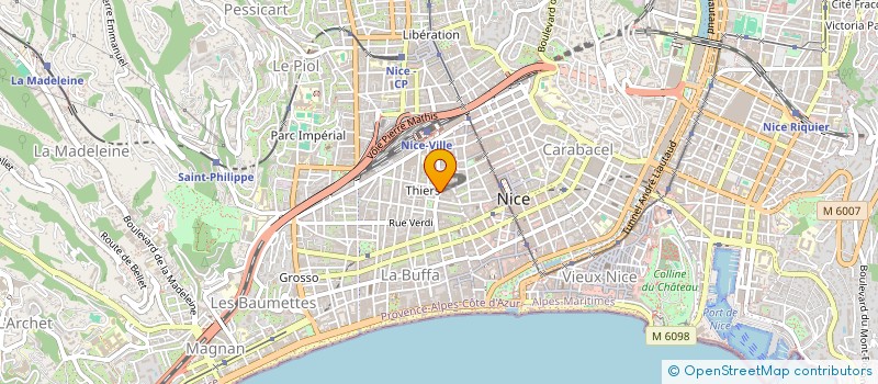 localisation de l'entreprise MONSIEUR JEAN-MARC GARCIN à NICE