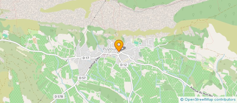 localisation de l'entreprise MONSIEUR JEAN MARC GARE  PUYLOUBIER