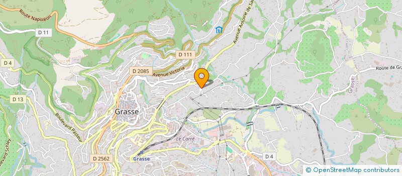 localisation de l'entreprise MONSIEUR JEAN-MARC GARNIER  GRASSE