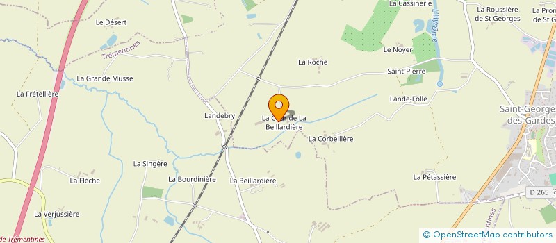 localisation de l'entreprise MONSIEUR JEAN-MARC GASCHET à CHEMILLE-EN-ANJOU