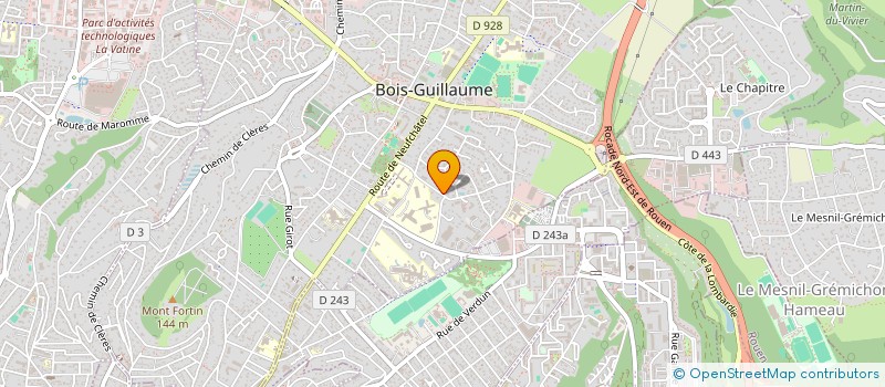 localisation de l'entreprise MONSIEUR JEAN-MARC GASTON à BOIS-GUILLAUME