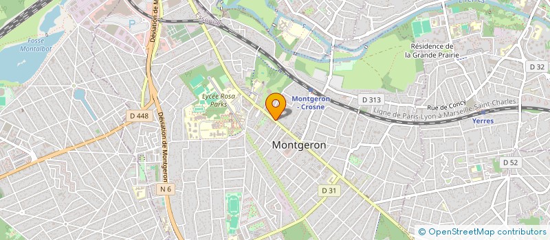 localisation de l'entreprise MONSIEUR JEAN-MARC GELINEAU à MONTGERON