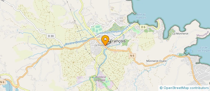 localisation de l'entreprise MONSIEUR JEAN MARC GELY à LE FRANCOIS