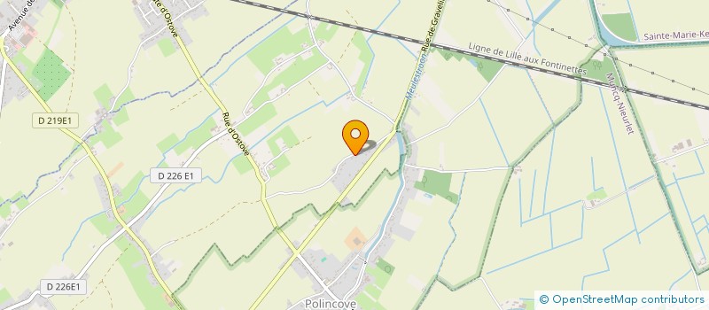 localisation de l'entreprise MONSIEUR JEAN MARC GENIN  ZUTKERQUE