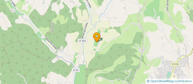 localisation de l'entreprise MONSIEUR JEAN-MARC GERMAIN  CHEVRIERES