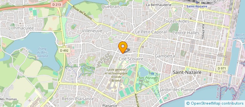 localisation de l'entreprise MONSIEUR JEAN-MARC GERMAINE  SAINT-NAZAIRE