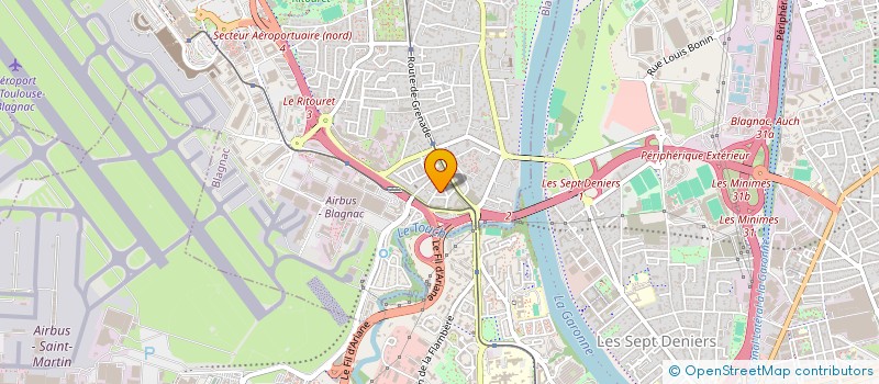 localisation de l'entreprise MONSIEUR JEAN-MARC GILBERT  LE FAUGA