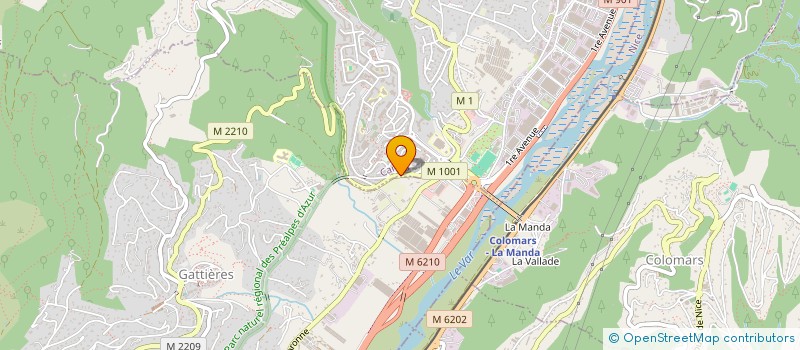 localisation de l'entreprise MONSIEUR JEAN-MARC GIOVINAZZO à GATTIERES