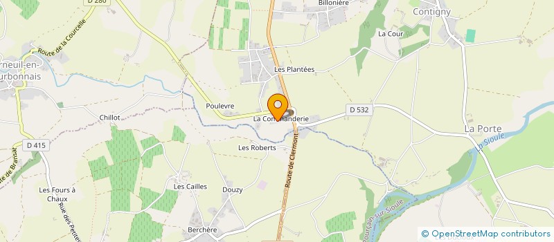 localisation de l'entreprise MONSIEUR JEAN MARC GIRODEAU  CONTIGNY