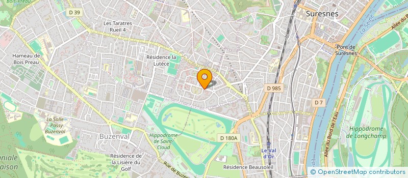 localisation de l'entreprise MONSIEUR JEAN-MARC GIROUT à SURESNES