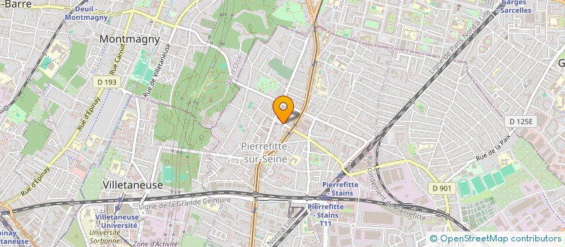 localisation de l'entreprise MONSIEUR JEAN-MARC GIUDICELLI à PIERREFITTE-SUR-SEINE