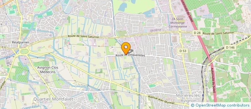 localisation de l'entreprise MONSIEUR JEAN-MARC GONTIER  AVIGNON