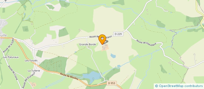 localisation de l'entreprise MONSIEUR JEAN-MARC GRAD  THENEUILLE