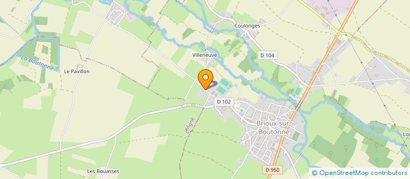 localisation de l'entreprise MONSIEUR JEAN-MARC GRELLIER  BRIOUX-SUR-BOUTONNE