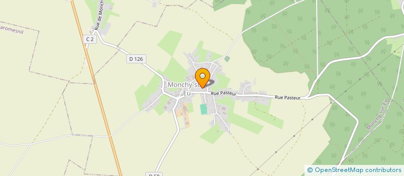 localisation de l'entreprise MONSIEUR JEAN-MARC GRENIER à MONCHY-SUR-EU