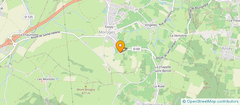 localisation de l'entreprise MONSIEUR JEAN-MARC GRESSARD  SAINT-BOIL