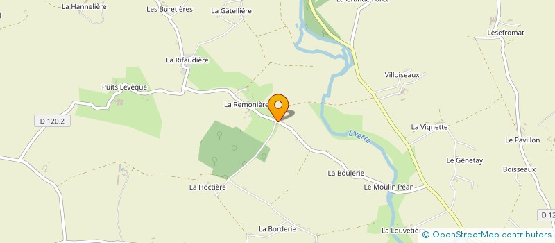 localisation de l'entreprise MONSIEUR JEAN-MARC GRIVET à VALD'YERRE