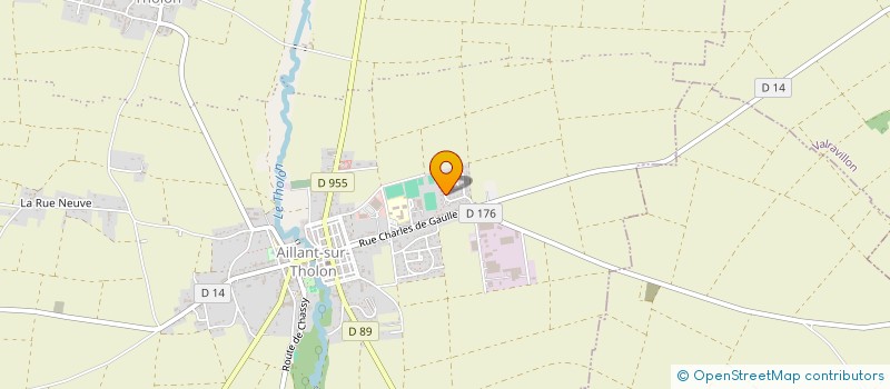 localisation de l'entreprise MONSIEUR JEAN-MARC GRUET  MONTHOLON