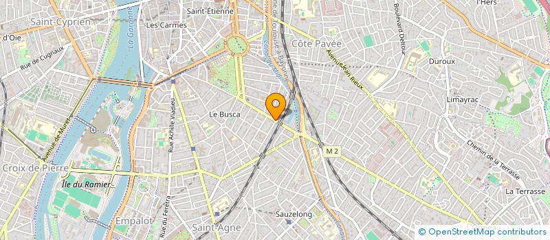 localisation de l'entreprise MONSIEUR JEAN-MARC GUASCH  TOULOUSE