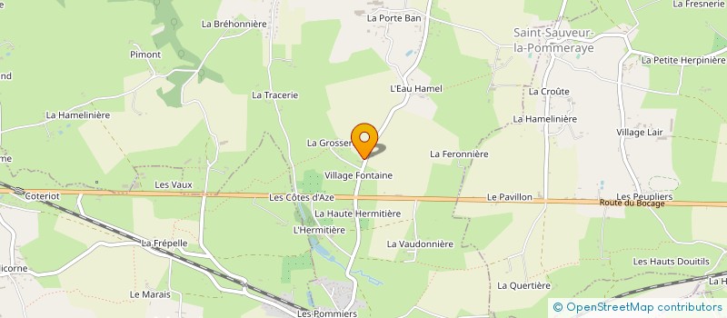 localisation de l'entreprise MONSIEUR JEAN-MARC GUESNON  SAINT-JEAN-DES-CHAMPS