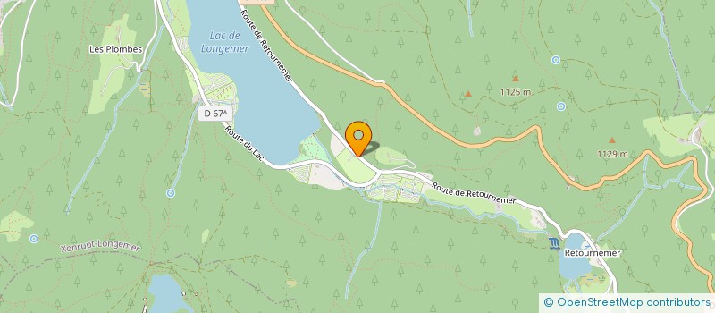 localisation de l'entreprise MONSIEUR JEAN-MARC HALM  XONRUPT-LONGEMER