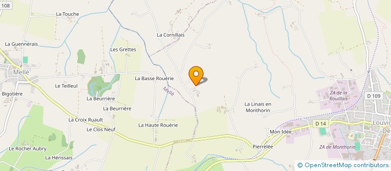 localisation de l'entreprise MONSIEUR JEAN-MARC HAMEL à LOUVIGNE-DU-DESERT