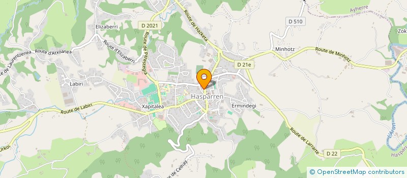 localisation de l'entreprise MONSIEUR JEAN MARC HARIGNORDOQUY  MACAYE