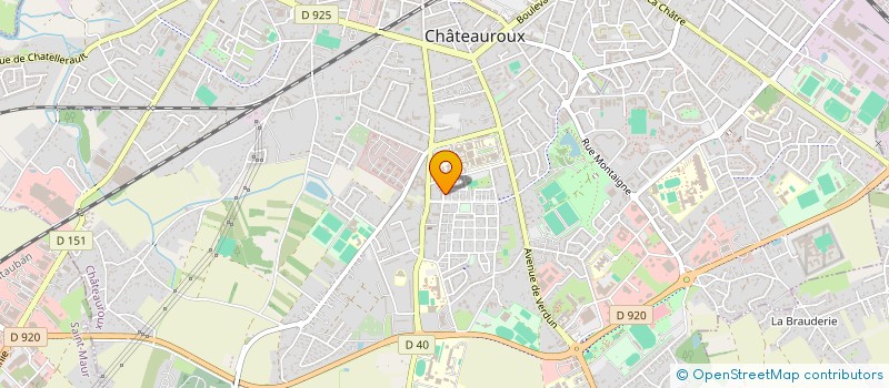 localisation de l'entreprise MONSIEUR JEAN-MARC HEMMELDING à CHATEAUROUX