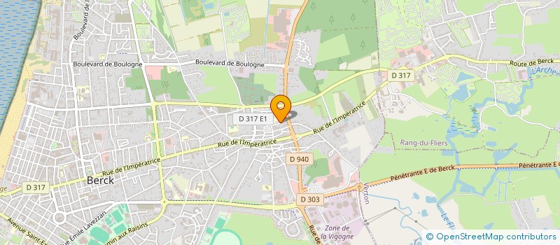 localisation de l'entreprise MONSIEUR JEAN MARC HERBOMEL  BERCK