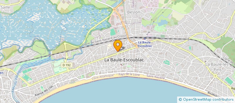 localisation de l'entreprise MONSIEUR JEAN MARC HNATOW à LA BAULE-ESCOUBLAC