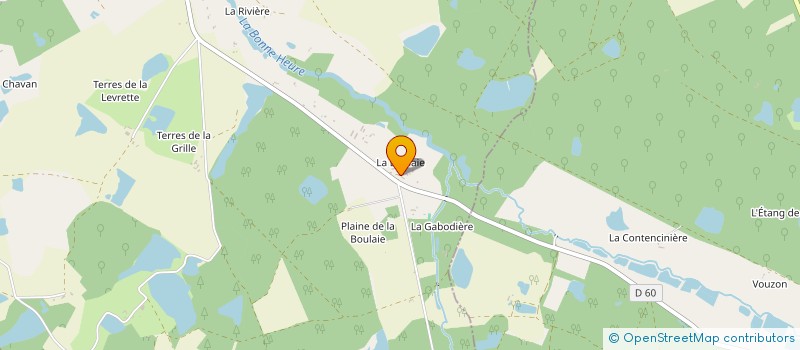 localisation de l'entreprise MONSIEUR JEAN-MARC HUBERT  FONTAINES EN SOLOGNE