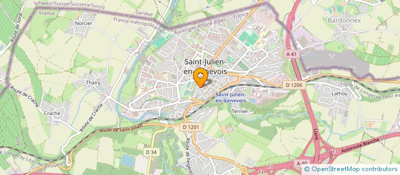 localisation de l'entreprise MONSIEUR JEAN-MARC HUMBERT  CRUSEILLES