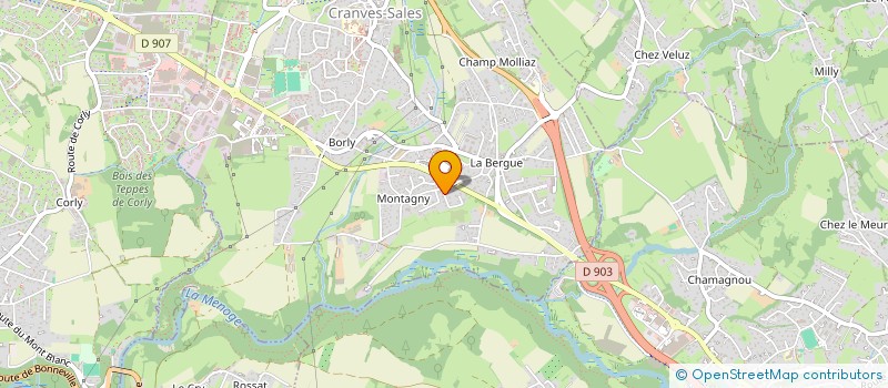 localisation de l'entreprise MONSIEUR JEAN-MARC HUMBLOT  CRANVES-SALES