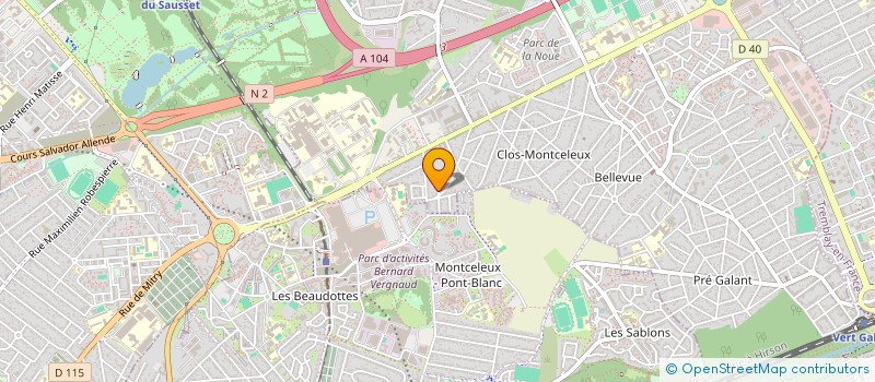 localisation de l'entreprise MONSIEUR JEAN-MARC HUZLER à VILLEPINTE