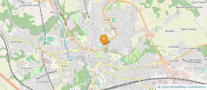 localisation de l'entreprise MONSIEUR JEAN-MARC ILLIEN  PABU