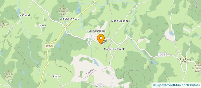 localisation de l'entreprise MONSIEUR JEAN MARC JANSSAUD à MAUTES