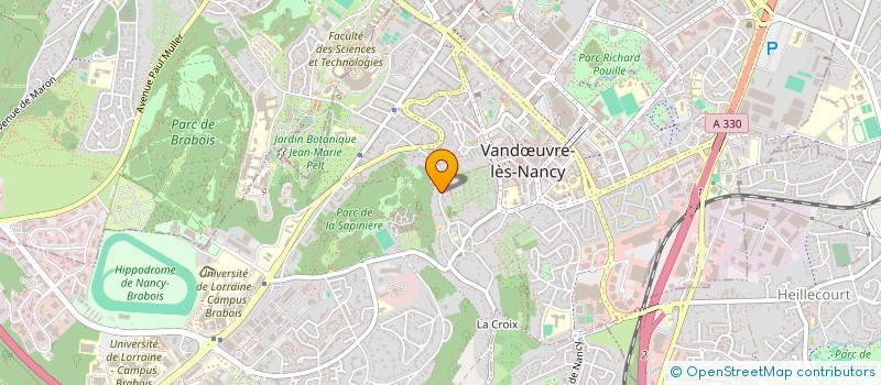 localisation de l'entreprise MONSIEUR JEAN-MARC JOLY à VANDŒUVRE-LES-NANCY