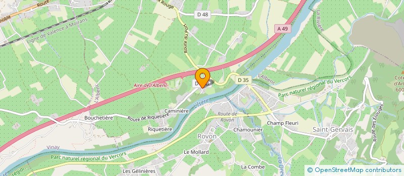 localisation de l'entreprise MONSIEUR JEAN-MARC JUVIN  CHASSELAY