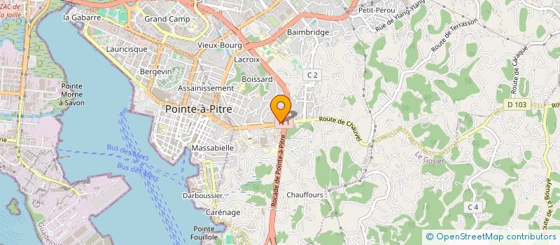 localisation de l'entreprise MONSIEUR JEAN-MARC KANCEL  LES ABYMES