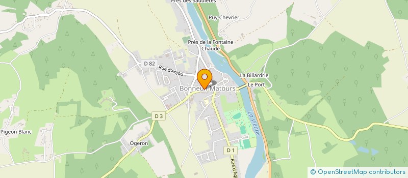 localisation de l'entreprise MONSIEUR JEAN-MARC KARBOWSKI  BONNEUIL-MATOURS