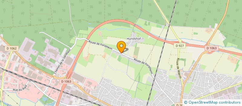 localisation de l'entreprise MONSIEUR JEAN-MARC KENNEL  HAGUENAU