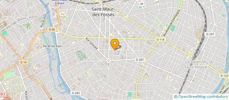 localisation de l'entreprise MONSIEUR JEAN-MARC KIM à SAINT-MAUR-DES-FOSSES