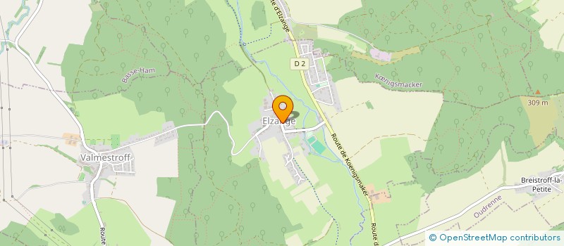 localisation de l'entreprise MONSIEUR JEAN-MARC KLEINER  ELZANGE