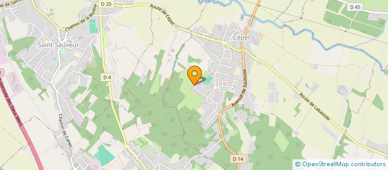 localisation de l'entreprise MONSIEUR JEAN-MARC KOUADIO  CEPET