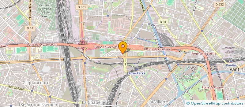 localisation de l'entreprise MONSIEUR JEAN-MARC KOUAME  PARIS